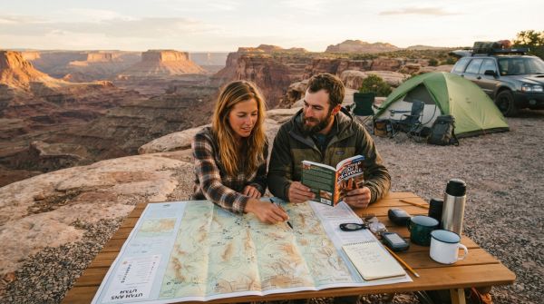 Comment préparer un itinéraire de camping pour découvrir les canyons en Utah?