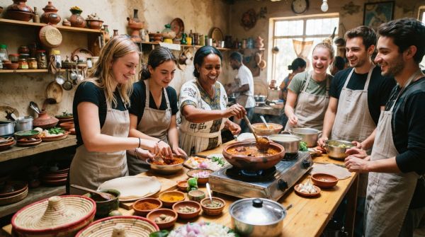Où trouver des cours de cuisine éthiopienne à Addis-Abeba?